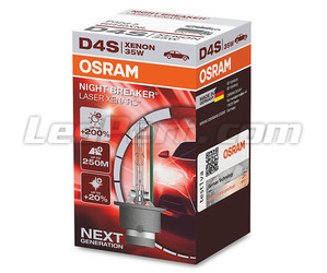 Ampoule Xénon D4S Osram Xenarc Night Breaker Laser +200% - 66440XNL dans son emballage