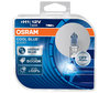 Ampoules H1 Osram Cool Blue Boost 5000K  effet xénon ref: 62150CBB-HCB dans packaging de 2 ampoules