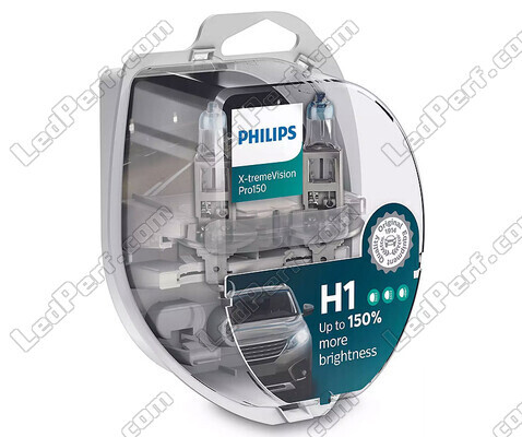 Pack de 2 ampoules H1 Philips X-tremeVision PRO150 55W  - 12258XVPB1