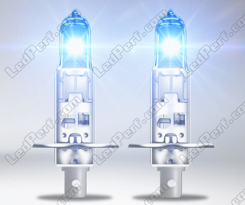 Lumière blanche des ampoules effet Xénon H1 Osram Cool Blue Boost 5000K - 62150CBB-HCB