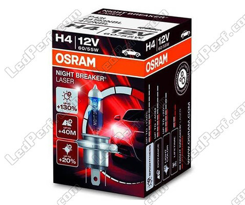 Ampoule 9003 - H4 - HB2 Osram Night Breaker Laser +130% à l'unité