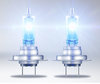 Ampoules halogènes H7 Osram Cool Blue Intense NEXT GEN produisant un éclairage Effet LED