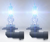 9005 (HB3) Osram Cool Blue Intense halogen bulbs producing Xenon effect lighting