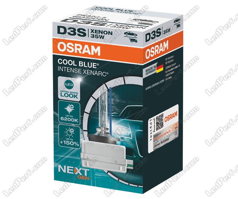 2x Audi a8 d3 Genuine OSRAM Cool Blue Intense Low Dip Beam lumineuse Bulbs Pair 
