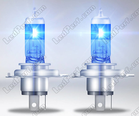 White light of 9003 (H4 - HB2) Osram Cool Blue Boost 5000K Xenon effect bulbs - 62193CBB-HCB