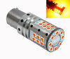Ampoule 1156A - 7506A - P21W Xtrem ODB à 32 Leds - Ultra Puissante - Culot BA15S - Orange