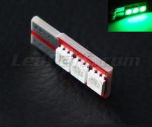 168 - 194 - T10 Motion LED - Green - Side lighting - Anti-OBC error W5W