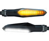 Clignotants dynamiques LED + feux de jour pour Gilera Fuoco 500