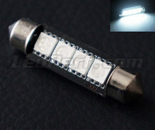 Ampoule navette 42mm à  leds blanches - 578 - 6411 - C10W