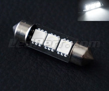 Ampoule navette 37mm à  leds blanches - 6418 - C5W
