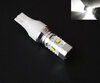 912- 921 - W16W - T15 CREE bulb with 5 leds - High Power SG + Lens - white - W2.1x9.5d Base