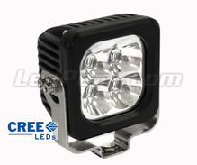 Phare additionnel LED Carré 40W CREE pour 4X4 - Quad - SSV
