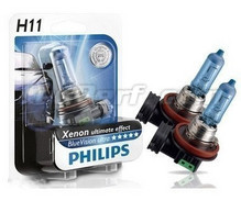 Pack of 2 bulbs H11 White Vision Philips