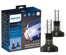 H3 LED Headlights bulbs Kit PHILIPS Ultinon Pro9000 +200% 5800K - 11336U90CWX2