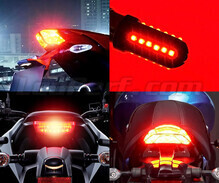 Pack ampoules LED pour feux arrière / feux stop de Suzuki RF 600