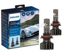 H16 LED Headlights bulbs Kit PHILIPS Ultinon Pro9100 +350% 5800K - LUM11366U91X2