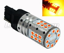 Ampoule 7440A - WY21W - T20 Xtrem ODB à 32 Leds - Ultra Puissante - Culot W3x16d - Orange