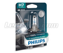 1x Ampoule H7 Philips X-tremeVision PRO150 55W 12V - 12972XVPB1