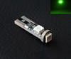 168 - 194 - T10 Panther LEDs - Green - Anti-onboard-computer error W5W