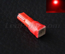 T5 37 74 Cube red HP LED bulb (W2.1x4.9d)