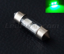 31mm Festoon LED bulb - green - DE3175 - DE3022 - C3W