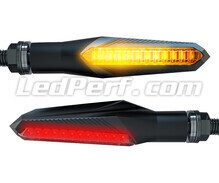 Dynamic LED turn signals + brake lights for Kawasaki ZR-7