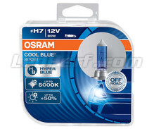 Pack de 2 Ampoules H7 Osram Cool Blue Boost - 5000K - 62210CBB-HCB