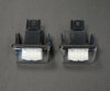 Pack of 2 LEDs modules licence plate PEUGEOT / CITROEN (type 1)