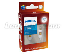 2x ampoules LED Philips W5W Ultinon PRO6000 - Camion 24V - 6000K - 24961CU60X2