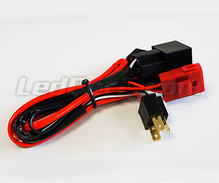 Faisceau de cables avec relais pour Kit Bi Xenon HID 9003 - H4 - HB2 moto