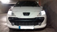 Led PEUGEOT 207 2006 THP (Positions Led tiger t10) Griffe Tuning